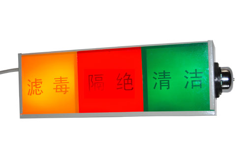 通风方式信号灯箱
