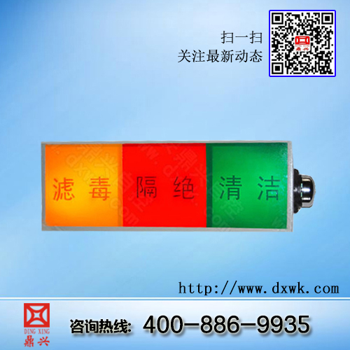 通风方式信号灯箱