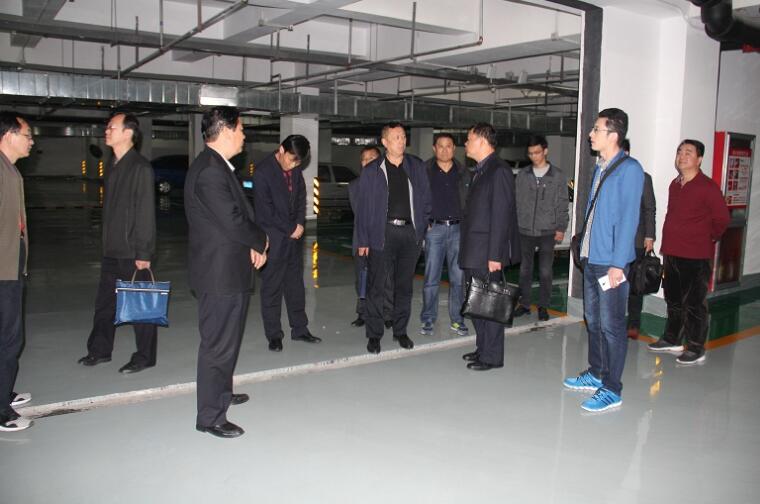 省人防来调研工作